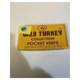 Wild turkey collection pocket knife set