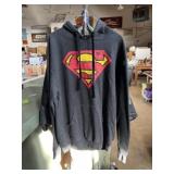 Superman hoodie sweatshirt size XL