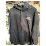 Rick's restorations polyester hoodie sweatshirt