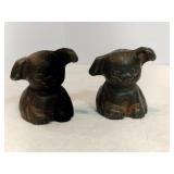 2 modern cast iron Griswold pups