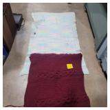 2 crotched blankets