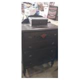 Victorian Style Wooden 5 drawer dresser chest