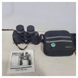 Tasco in focus 12x35in binoculars with case and