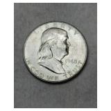 1948 Franklin silver half dollar