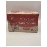 Oat Cookies package of 10 Good for you and tasty