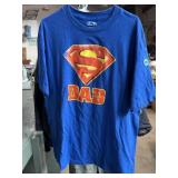 Super dad Superman T-shirt size XL