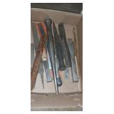 Metal Chisels files, and punches