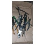Pliers, wire cutters ,and  snips