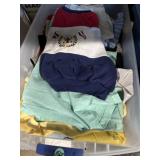 Nice big tote of women's polyester clothing