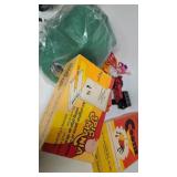 2 NEW Snap Back Caps & assorted toys & games