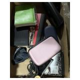 Memo pads, lanyards, glasses cases, padlock and