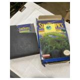 Star tropics NES game with original box