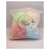 4 Large Shower Poufs