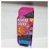 2 pair women's thermal socks size 9 to 11