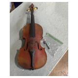 Older full size violin 23' long, no label, needs