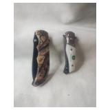 2 New Very Nice Picket Knives1 Spring Loaded