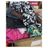 Box full of mixed size women's clothing and