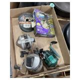 Fishing reels and extra line