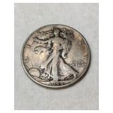 1944 walking Liberty half dollar
