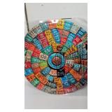 Multi License Plate Metal Wall Decor Sign.