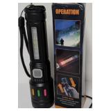 New 7' Tactical Emergency Rechargeable Lamp & Zoom