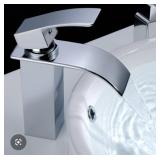 New in box waterfall bathroom sink faucet
