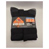 Fruit of the Loom Work Gear crew Socks 6 pair