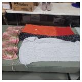 4 Crotched scarves