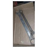 1 5/16 in sk Wayne wrench and 1ï¿½in forged wrench