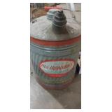 Old ironside galvanized fuel can