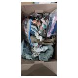 Quilting squares , fabrics, abd sewing materials