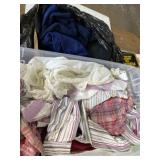 Vintage polyester pants and blouses