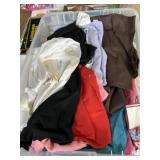 Vintage polyester clothing, mostly tops