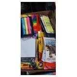 Art supplies, Highlighters colored pencils in