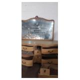 Drexel 9 drawer dresser with mirror (drawers