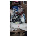 Quilting squares , bedding, and fabrics