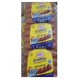 3- 8ct packages of Oscar Mayer smokies sausages