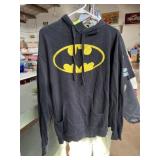 Batman hoodie sweatshirt size XL
