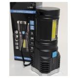 New USB Rechargeable COB LED FlashlightCompact,