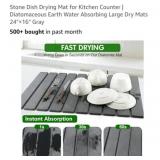 Brand new in box 16x24 stone dish drying mat