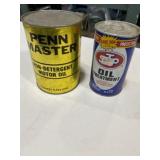 Penn master non-detergent, motor oil and STP oil