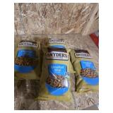4 Snyders of Hanover Unsalted Mini Pretzels 12 oz