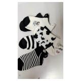 5 Pair Woman Cat Socks Low Cut