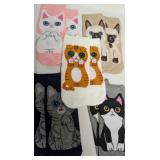 New Cat Breed Labeled Socks. Low cut Woman Socks.