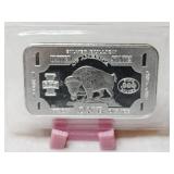 Buffalo .999 fine silver 1 oz bar