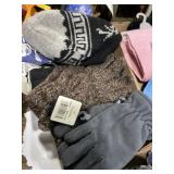 Flat of hats and gloves