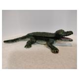 Modern cast iron alligator