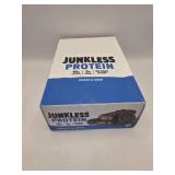 Junkless Protein Bars Cookies and Cream 12 Bars