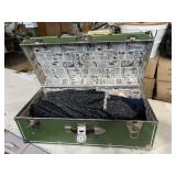 Trunk 28x14x12 of fancy dresses different styles