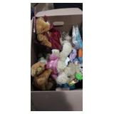 Stuffed animals,  and beanie babies